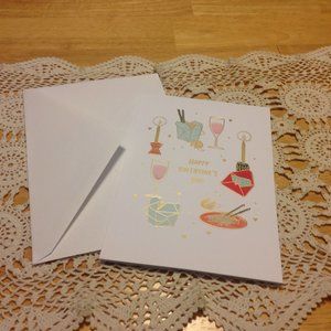 Valentine's Day Uber, DoorDash or mailman appreciation card